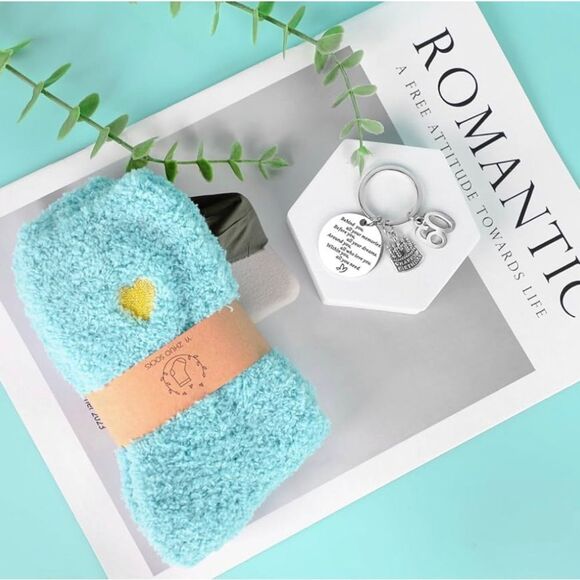 Aqua Blue Vintage Bath & Body Gift Set 60th birthday - Picture 6 of 6